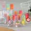 HFSHY Lip Glaze Chai Có Móc Khóa Gradient Rỗng Lipsti Gloss Tube Chai Có Thể Đổ Lại Chai Chất Lỏng Chai Lipgloss Mẫu Chai VN