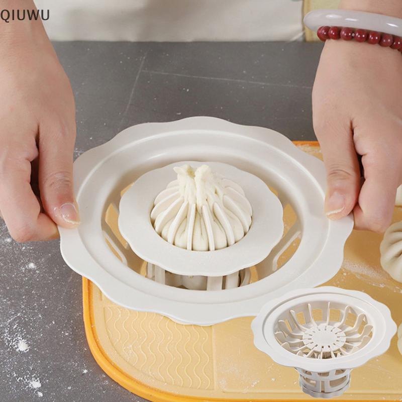 QIUWU Hình Hoa Baozi Làm Khuôn Tiện Lợi Nhanh Chóng Tự Làm Bánh Bao Siu Mai Máy Cho DIY Nhà Bếp Hấp Khuôn.