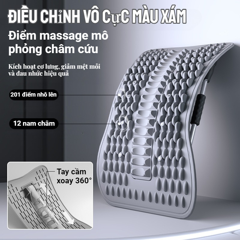 Khung nắn chỉnh cột sống lưng , định hình cột sống, giảm đau mỏi lưng, điều chỉnh độ cao, thiết kế khoa học dáng gọn nhẹ
