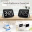 Hẹn giờ nhà bếp kỹ thuật số Yoo có màn hình LED có thể điều chỉnh âm lượng đếm ngược từ tính cho lớp học tại nhà Offic