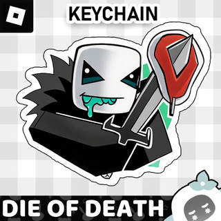 Ganci / Gantungan Kunci Akrilik ROBLOX DIE OF DEATH