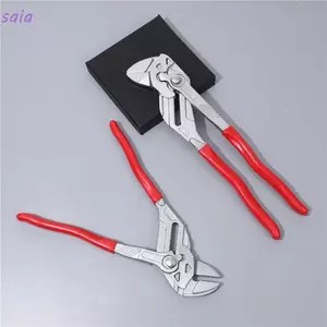 Kẹp đa năng SAIA, Kìm bơm nước nhanh có thể điều chỉnh, Kìm ống nước mở lớn cầm tay bền 10 inch Hộ gia đình