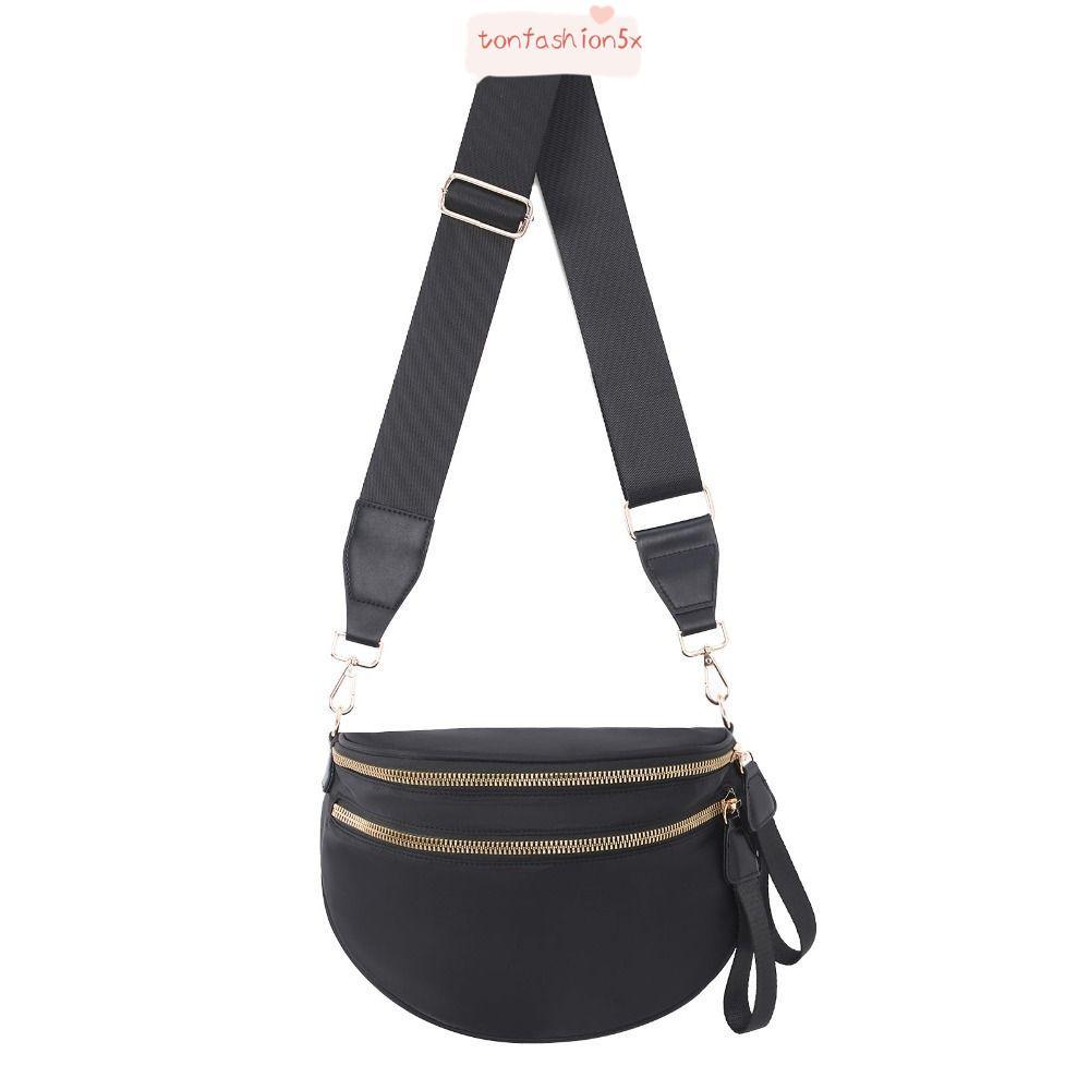 Túi đeo chéo TONFASHION, Túi Bum màu trơn nhẹ, Túi đeo chéo dây đeo có thể điều chỉnh hợp thời trang đầy màu sắc Mặc thường ngày
