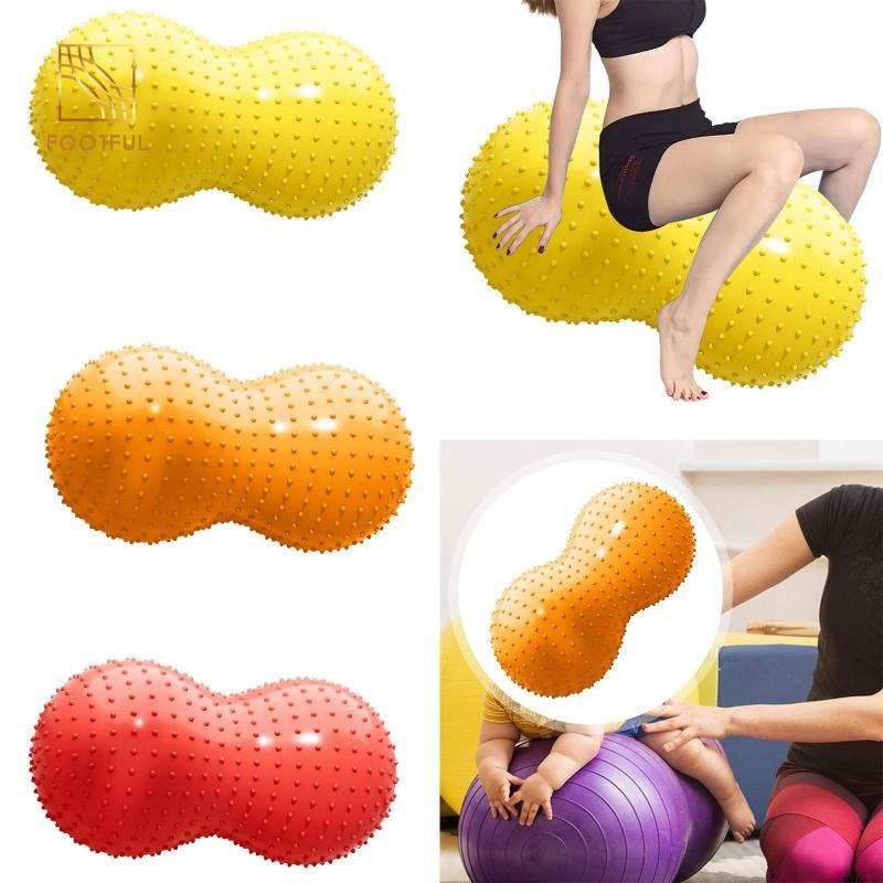 Quả bóng tập Yoga hình đậu phộng dành cho trẻ em - cải thiện sự cân bằng tại nhà