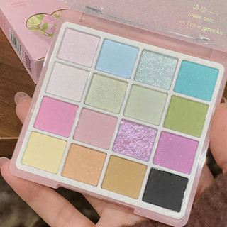 16 Màu Phấn Mắt Sửa Chữa Độ Bóng Cao Mờ Làm Sáng Chính Hãng Nhập Khẩu Hàn Quốc Bảng Phấn Mắt Sơn Dầu Bé Gái Bảng Phấn Mắt