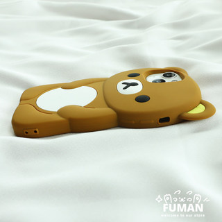 Dành Cho OPPO Reno 9 Pro 5 5K A78 A77 A57 A2X A1X Find X3 Lite 5G 2022 4G Vỏ Điện Thoại Rilakkuma Dễ Thương Vỏ Cặp Đôi Hoạt Hình Dễ Dàng Gấu Mềm Vỏ Silicon Chống Rơi