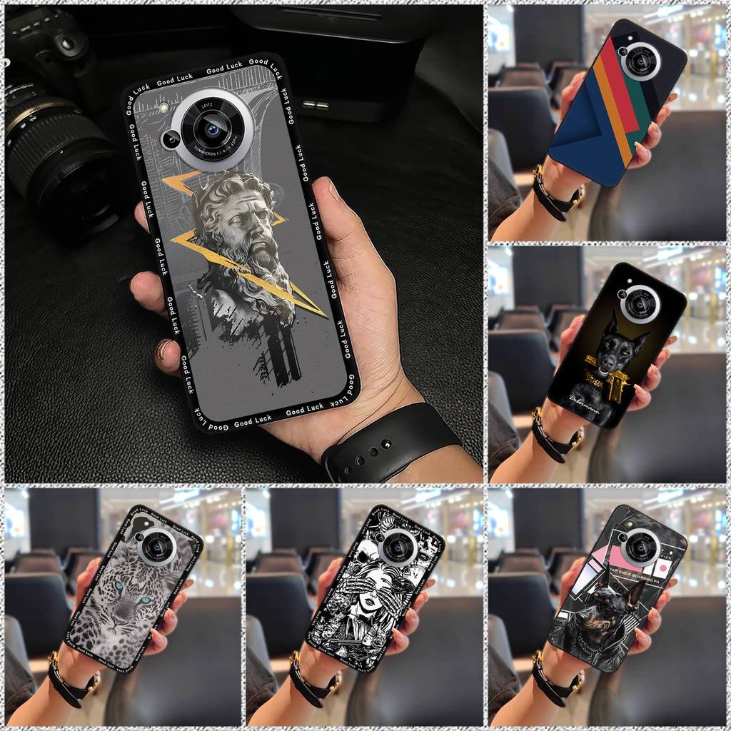 Ốp Lưng Silicon TPU Cho Sharp Aquos R7 / SH-52C, Chống Thấm Nước, Chống Va Đập, Chống Bụi Bẩn, Vỏ Mềm Bền Đẹp, Thiết Kế Thời Trang