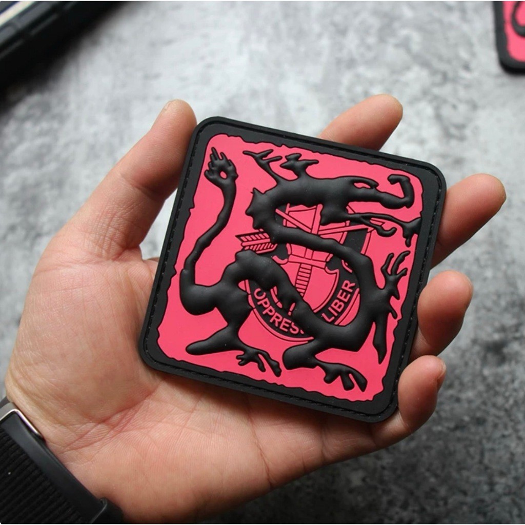 Patch_velcro PVC Ronin chiến thuật gắn quần áo_ba lô_túi xách
