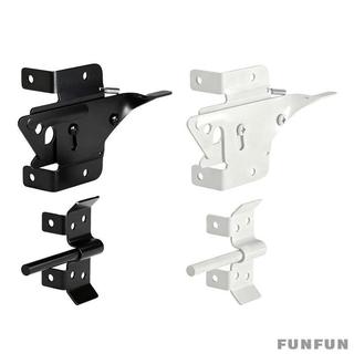 Khóa cổng hạng nặng Cơ chế tự khóa tự động đính kèm bằng thép không gỉ cho an ninh cửa hàng rào