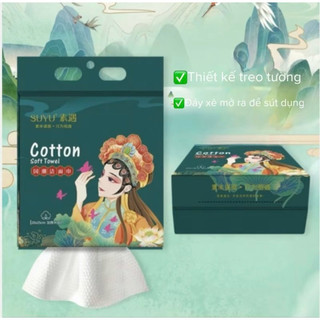 Khăn Khô Đa Năng Bịch 600g Dạng Rút,Khăn Tẩy Trang,Rửa Mặt Chất Mềm Mịn Dày Dặn