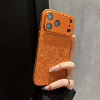 Ốp điện thoại cứng họa tiết da sang trọng iPhone 17 Pro Max cho iPhone 16 15 14 13 Pro Max Plus 17Air