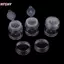 HFSHY 5ML Chai Trong Suốt Nhựa Chia Chai Bột Rời Chai Phấn Mắt Bột Chai AS Chất Liệu Trang Trí Móng Tay 1 / 3 / 12 Lỗ VN