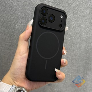 Mới 17 Series Chất Lỏng Giáp Từ Silicon Dành Cho iPhone 17 Pro Max 16 15 14 13 12 Pro Max Ống Kính Máy Ảnh micropyle Vỏ Bảo Vệ Quân Sự Chống Sốc