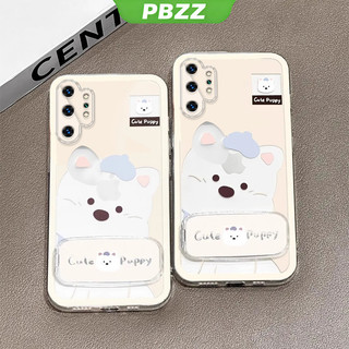 Ốp Lưng Cho SAMSUNG Note 10 plus Note 10 pro Note 10 lite Vỏ Điện Thoại Vỏ Mềm Silicon Chống Sốc Trong Suốt Thiết Kế Mới Thẩm Mỹ Chó Dễ Thương Có Giá Đỡ Cho Gương TKXGDQZJ01