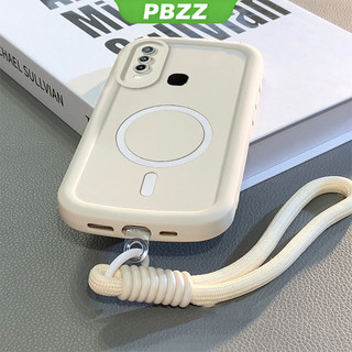 Ốp Lưng Cho VIVO Y12 Y15 Y17 Y19 Vỏ Điện Thoại Vỏ Mềm Chống Sốc Thiết Kế Mới Thẩm Mỹ Không Dây Gắn Từ Tính Đen JTDTGSBS02