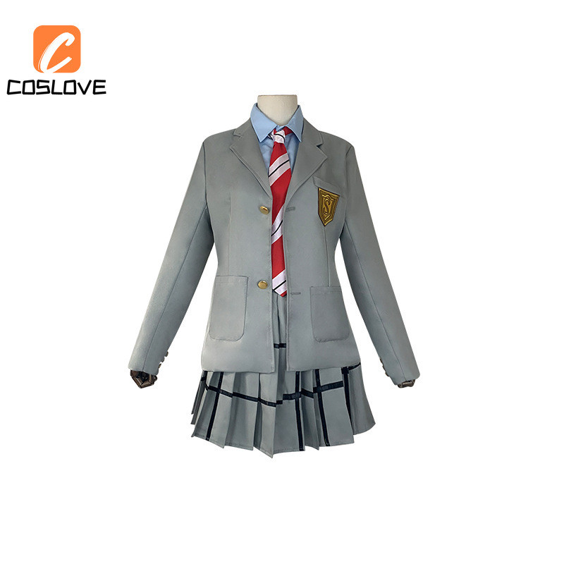 Anime "Tháng Tư Là Nói Dối Của Bạn" - Outfit Cosplay Miyazono Kaori, phù hợp làm đồng phục đi học hàng ngày