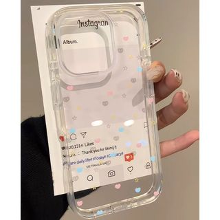 The Heart Star is suitable for iPhone16PROMAX phone cases and iPhone15 It features high