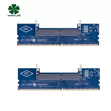 DDR4 Laptop Sang Máy Tính Để Bàn SO-DIMM Sang PC DIMM Thẻ 2 Bộ Nhớ RAM Adapter Laptop RAM Sang PC Để Bàn Thẻ Kiểm Tra
