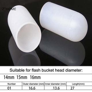 ZTHOME 2 Chiếc Silicon Đàn Hồi Đèn Pin Lampshade Cho SP31 SP35 IF22A C8G IF25A SP36 S2 C8 EA01 TS21 Q8 14-75MM Đèn Pin HOT