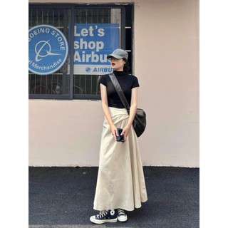 [Hàng Shop]: Set Áo Zip Đen Mix Chân Váy Đũi Xoắn Eo Dáng Dài Hàng 2 Lớp Du Lịch ,Đi Chơi Hè Kèm Ảnh Thật [SV90] Lollaye
