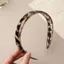 SAIA Nữ Băng Đô, Tạo Kiểu Tóc Acetate Da Báo Tóc, Retro Chống Trơn Trượt Răng Rùa Phụ Kiện Tóc Phụ Kiện Nữ
