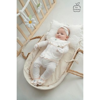 La pomme SS26.T3.2 BST La Pomme chấm bi hoa điệu đà - cho bé