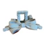 Ở Thanh Lịch Màu Xanh Jeans Kẹp Tóc Phong Cách Và Thiết Thực Tóc Barrette Đuôi Ngựa Giá Đỡ Cho Các Dịp Khác Nhau 12 5cm