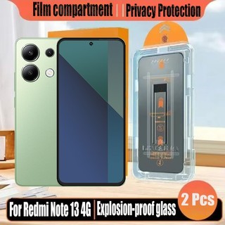1- 2 Chiếc Đơn Giản Dán Kính Cường Lực Chống Gián Điệp Bảo Vệ Màn Hình Riêng Tư Cho Redmi Note 13 4G 15 Pro 5G 14 Bảo Vệ Flim