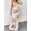 Váy dây gợi cảm in hình kỳ nghỉ, thiết kế slim-fit, phù hợp cho những ngày hè