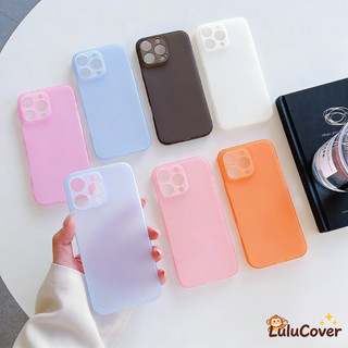 Ốp điện thoại siêu mỏng mềm mờ mờ cho OPPO A40 A40M A38 A36 A96 A95 A94 A55 A54 A54S A53 A53S A92 A72 A52 A33 A31 Vỏ màu cam dành cho doanh nhân Vỏ sang trọng màu ngọt ngào dễ thương