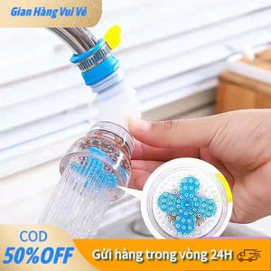 【24H】Vòi nước tăng áp cho bếp và nhà vệ sinh, thiết kế xoay 360 độ dễ dàng điều hướng, phù hợp với mọi loại vòi tiêu chu