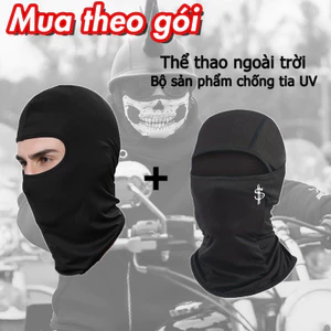 Mặt nạ bảo vệ da chống tia UV cho xe máy, thoáng khí, unisex