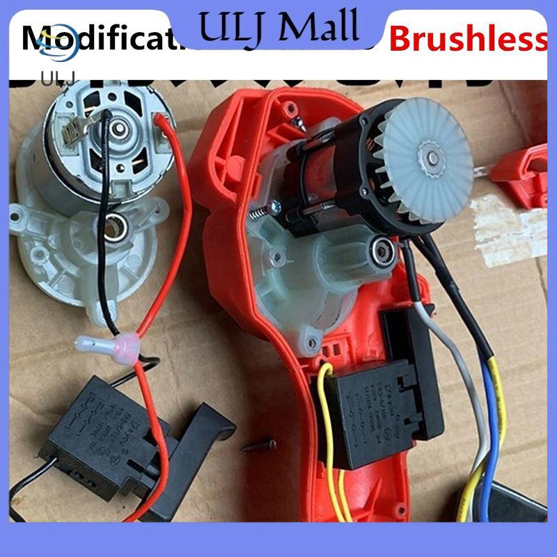 ULJ Động Cơ Không Chổi Than Thay Thế Cho Máy Cưa Xích Điện Không Dây 4 / 6 / 8 Inch Nâng Cấp Dụng Cụ Điện Phụ Kiện Kính Cường Lực Cường Lực Cao.