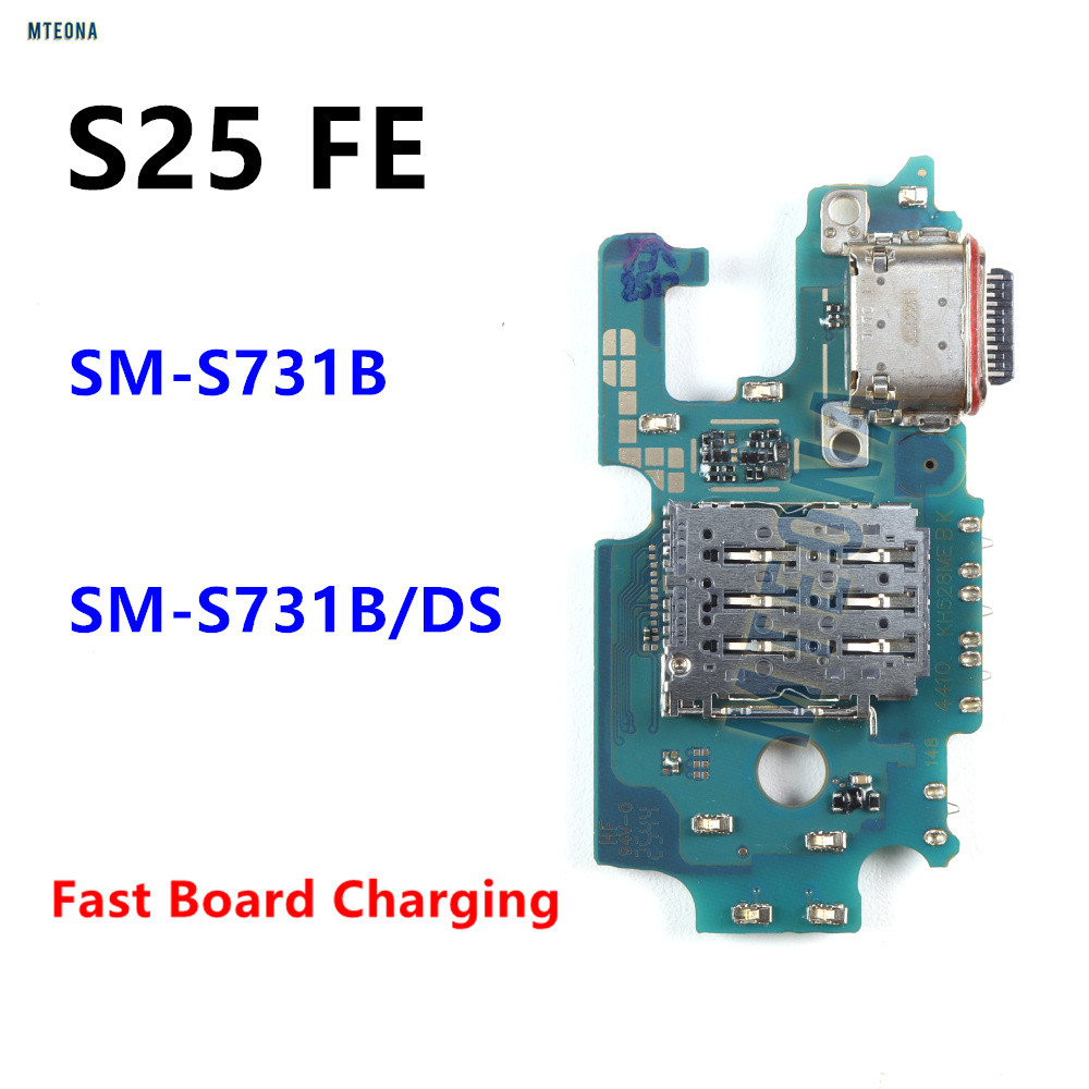 Cổng USB Type-C Cổng Sạc Dock Kết Nối Sạc Cáp Mềm Cho Samsung Galaxy S25 FE SM-S731B / DS S731B S731