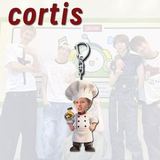 Móc khóa CORTIS ver CHEF phụ kiện thần tượng