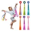 6 Ruy băng khiêu vũ thể dục dụng cụ cầm tay Streamers Nhịp điệu thể dục Trang trí khiêu vũ cho lễ hội và thực hành