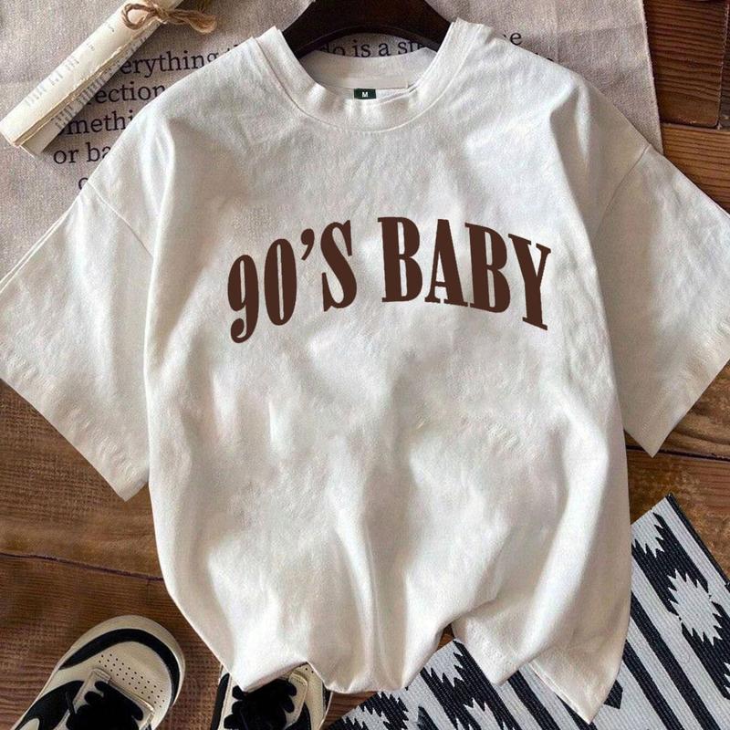 Bé Cổ Thuyền 97 CA, Gái Trai Họa Tiết, Áo Thun, 100% Cotton, Chất Lượng
