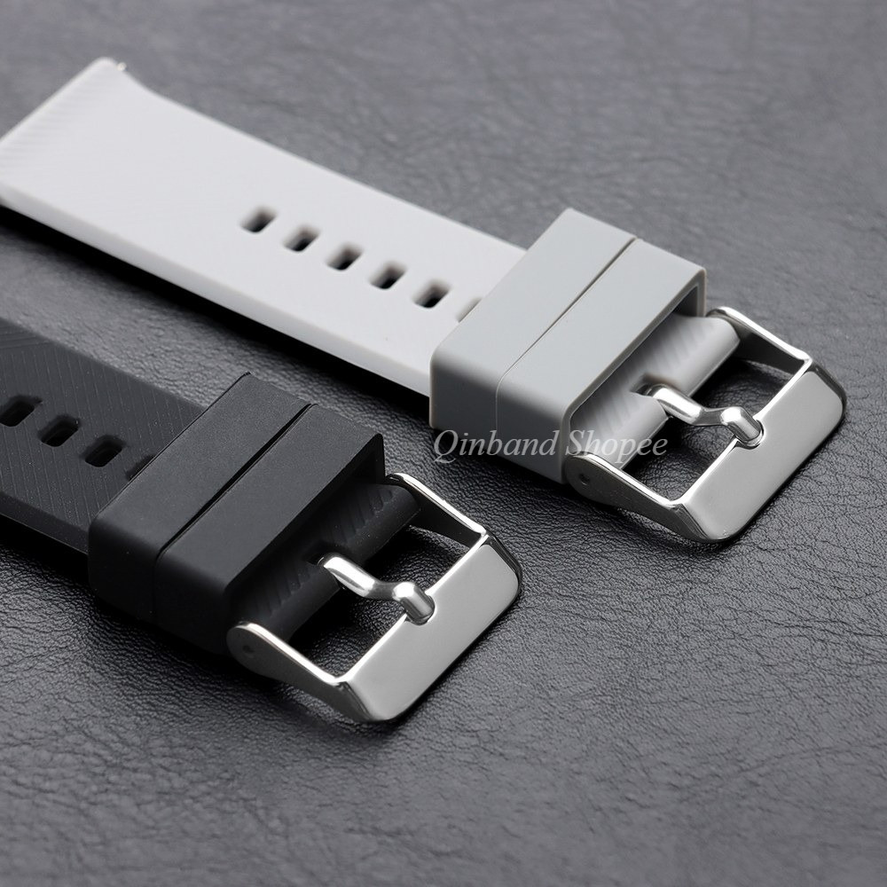 2 Chiếc Cao Su Silicon Dây Đeo Đồng Hồ Nhẫn Vòng Giữ Dây Đeo Đồng Hồ Giữ Vòng 18mm 20mm 22mm 24mm Vòng Tay Bảo Vệ Giá Đỡ Xanh Xanh Xanh Nâu Đen Xám