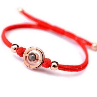 ✅ Trong Kho ✅ dệt Hai người Vòng đeo tay Quà tặng tình bạn Dây tay hướng dẫn sử dụng cặp đôi Vòng tay cảm ứng rung cặp đôi bằng dây cao su nhỏ, phù hợp làm quà kỷ niệm tình yêu và ngày lễ tình nhân