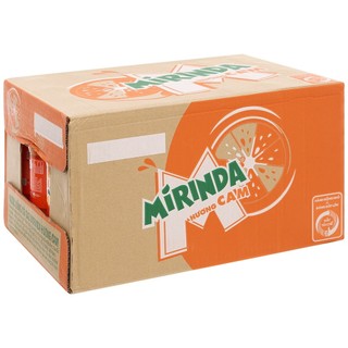 Thùng 24 chai nước ngọt Mirinda hương cam 390ml