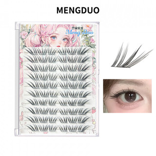 MENGDUO Lông Mi Giả Lông Mi Giả Tự Dính dày Và Tự Nhiên Cho Người Mới Bắt Đầu