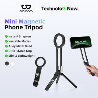 Giá đỡ điện thoại từ tính GOOJODOQ Có thể gập lại cấu trúc hình tam giác chắ chắn bốn chế độ sử dụng