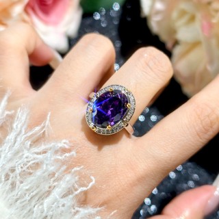 Trang sức zircon tím nhiều màu sắc, phù hợp với nữ