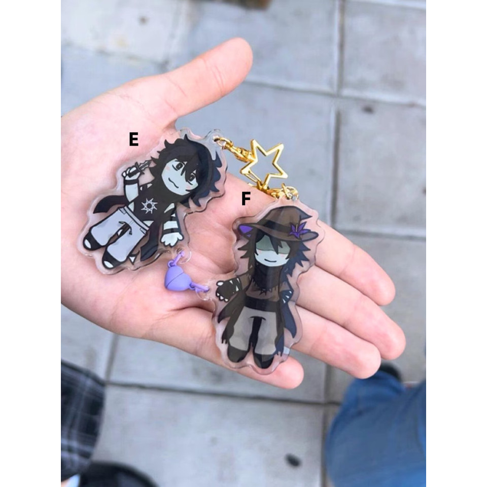 FORSAKEN Acrylic Keychains Magnetic  - RBL Chance Itrapped 007n7 Azure TwoTime Elliot Kawaii cartoon