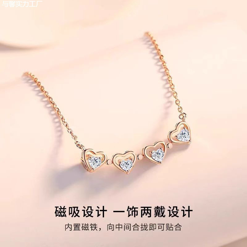 Vòng cổ nữ cỏ ba lá bạc S999