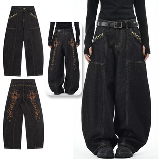 Quần jean nam phong cách unisex cao cấp, mang xu hướng thời trang retro Mỹ