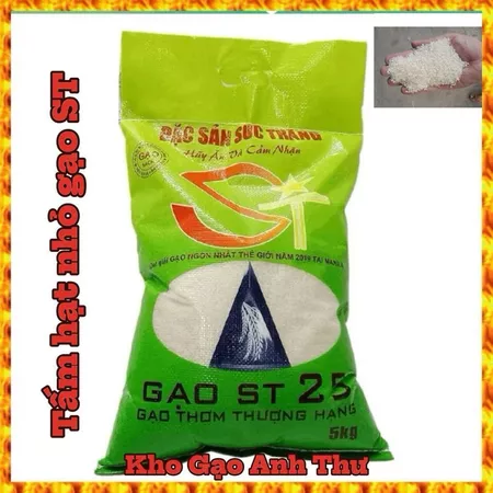 Túi 5kg/10kg Tấm Gạo Thơm Đặc Sản Sóc Trăng-Dẻo Thơm Ngọt Cơm-Ngon Như Gạo
