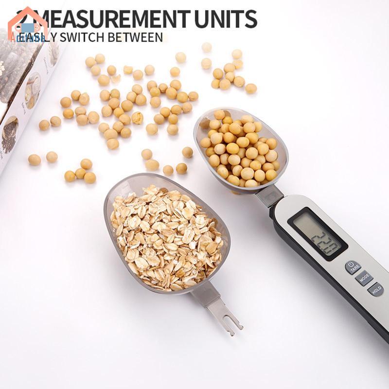 Cân Thìa Kỹ Thuật Số 0.5G-500G Đơn Vị Hỗ Trợ Chính Xác G / Cân Thực Phẩm Có Thể Tháo Rời Thìa Đo Cho Đầu Bếp Trà