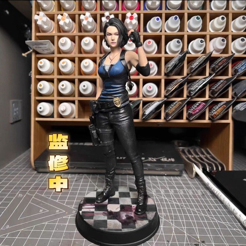 Resident Evil Phiên bản giới hạn Zombie Hunter Soldier Jill Hình Trang trí Mô hình Trò chơi Quà tặng ngoại vi