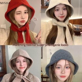 Misa Balaclava Bonnet Nữ - 2 Trong 1, Dệt Kim Giữ Ấm Cho Mùa Đông